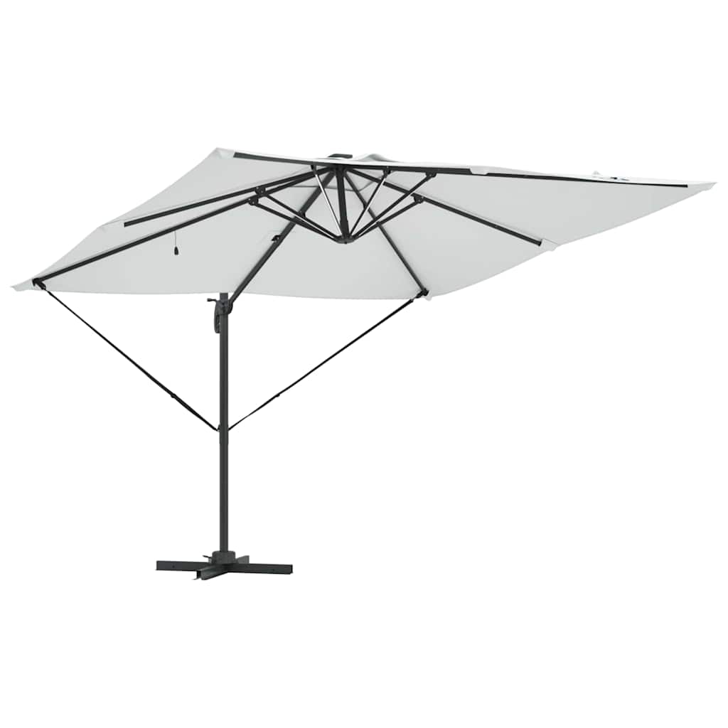 Ombrellone Sabbia 286 x 284 x 270 cm Alluminio e Poliestere