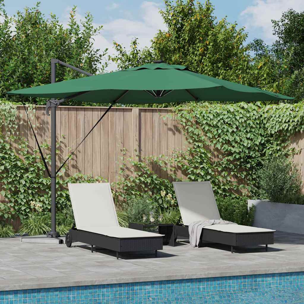 Ombrellone Verde 286 x 284 x 270 cm Alluminio e Poliestere