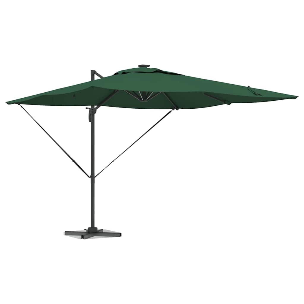 Ombrellone Verde 286 x 284 x 270 cm Alluminio e Poliestere