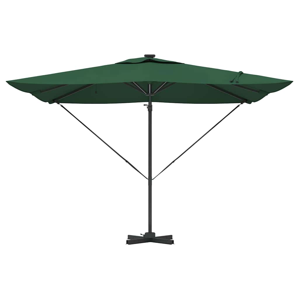 Ombrellone Verde 286 x 284 x 270 cm Alluminio e Poliestere