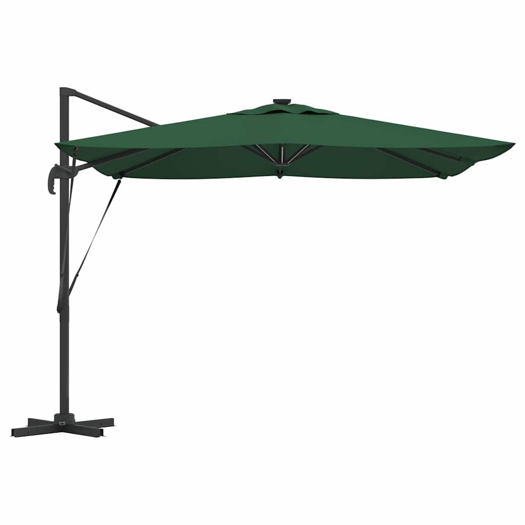 Ombrellone Verde 286 x 284 x 270 cm Alluminio e Poliestere