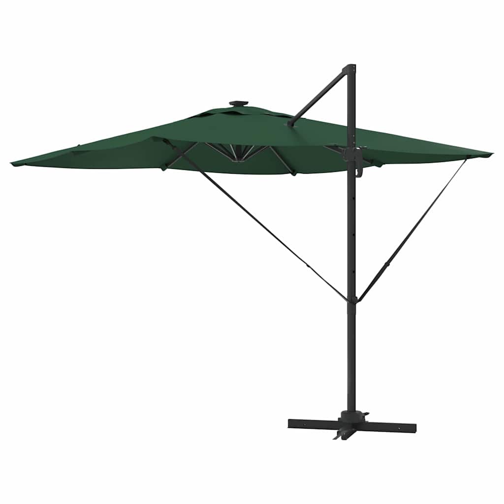 Ombrellone Verde 286 x 284 x 270 cm Alluminio e Poliestere