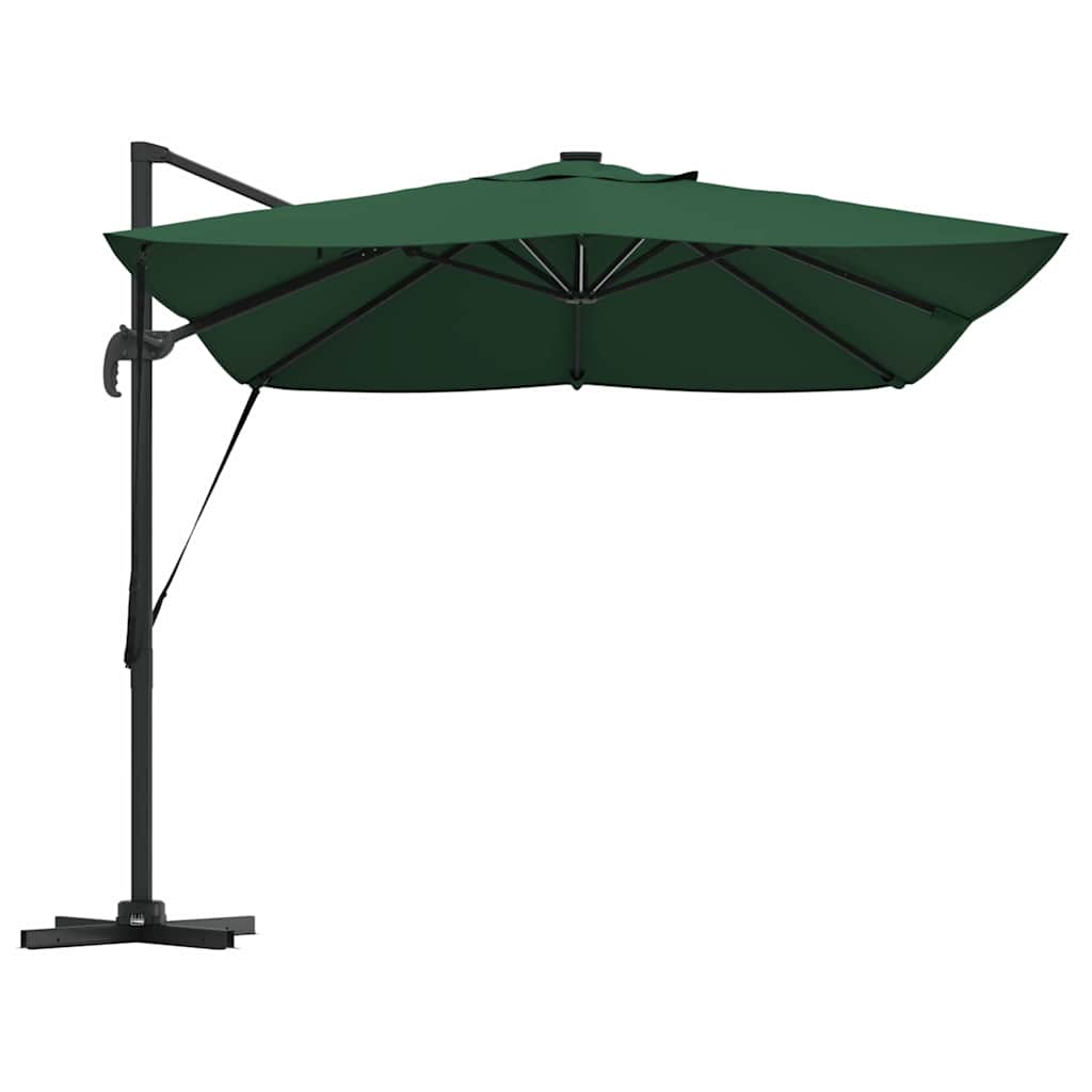 Ombrellone 352 x 251 x 265 cm Poliestere e Alluminio Verde
