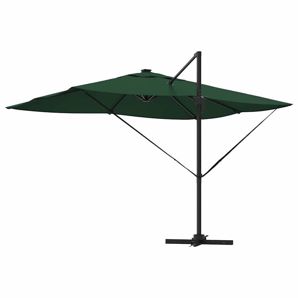 Ombrellone 352 x 251 x 265 cm Poliestere e Alluminio Verde