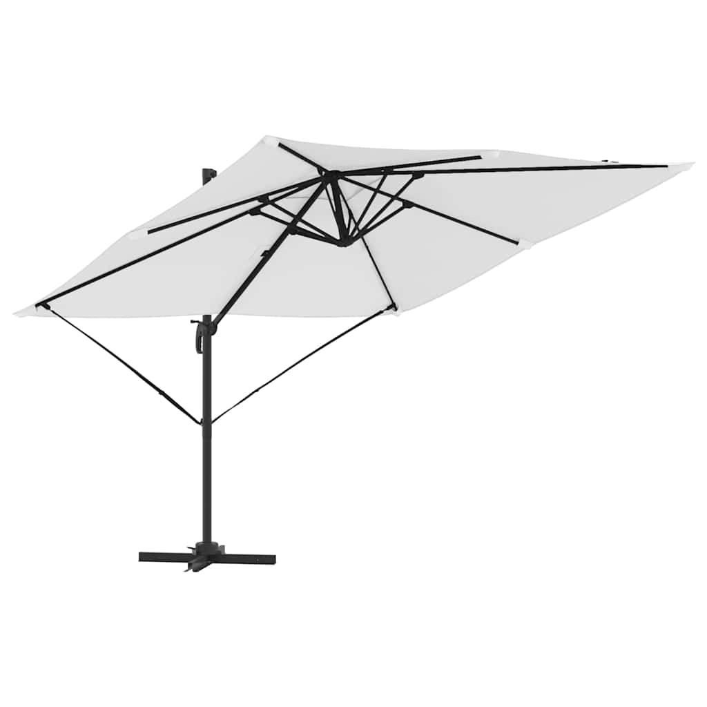 Parasol Roma Beige 286 x 284 x 265 cm Alluminio e Poliestere