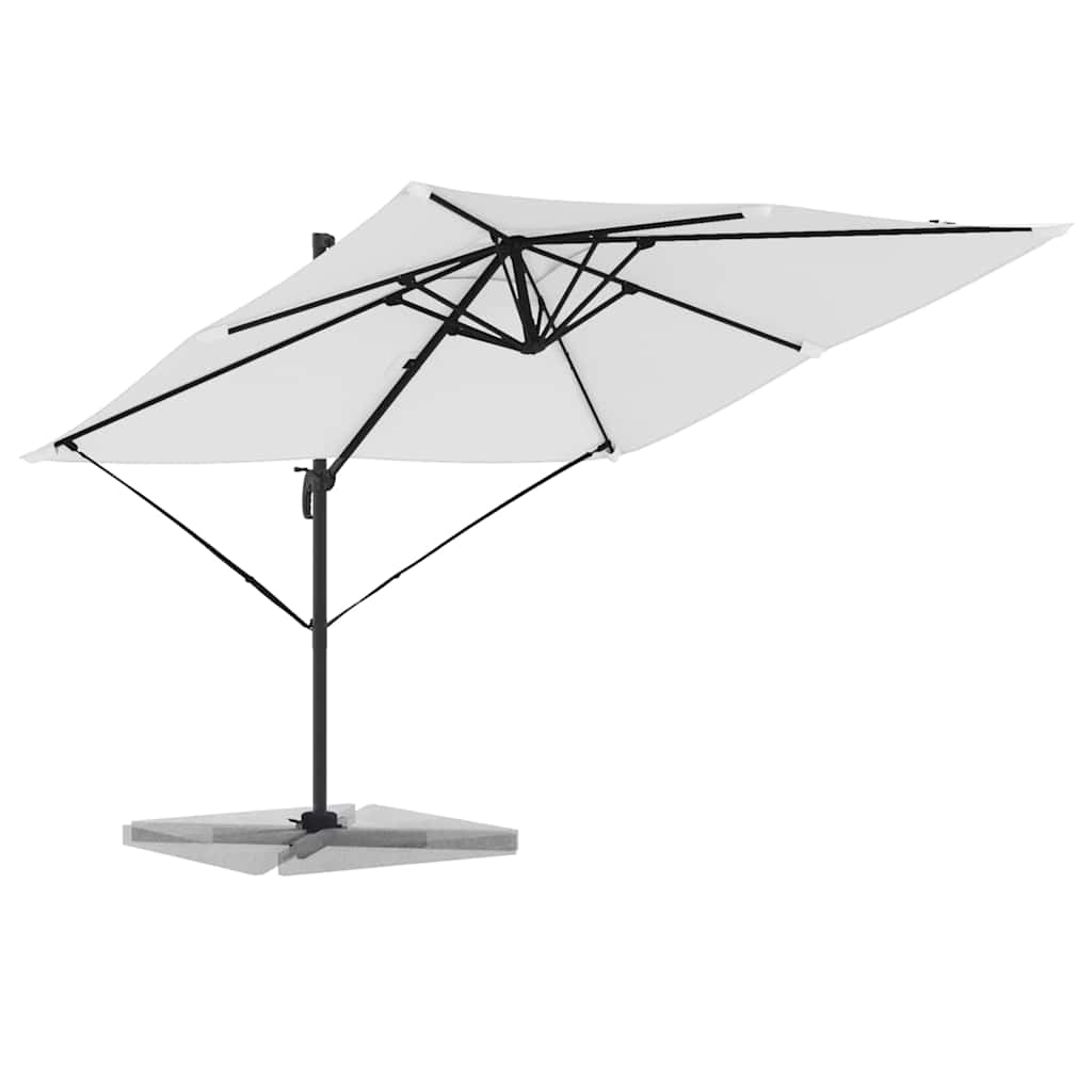 Parasol Roma Beige 286 x 284 x 265 cm Alluminio e Poliestere