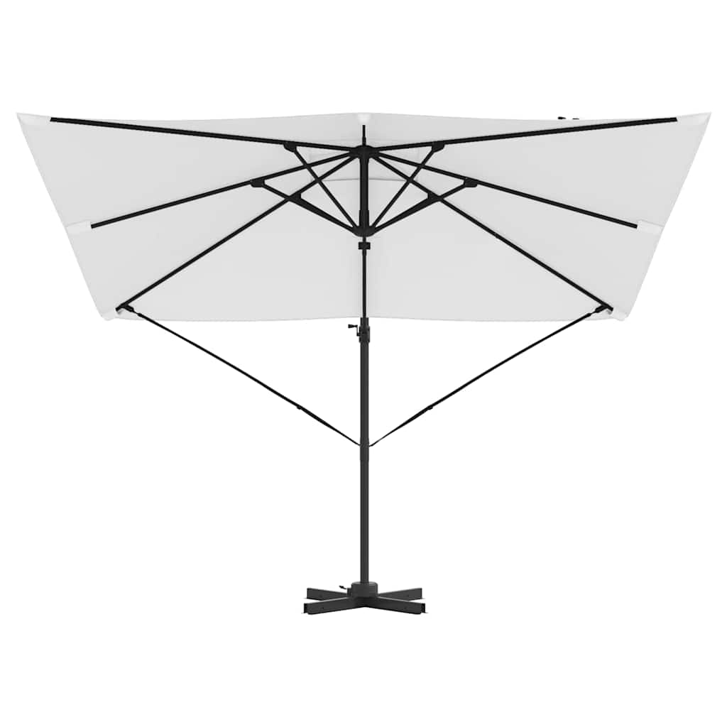Parasol Roma Beige 286 x 284 x 265 cm Alluminio e Poliestere