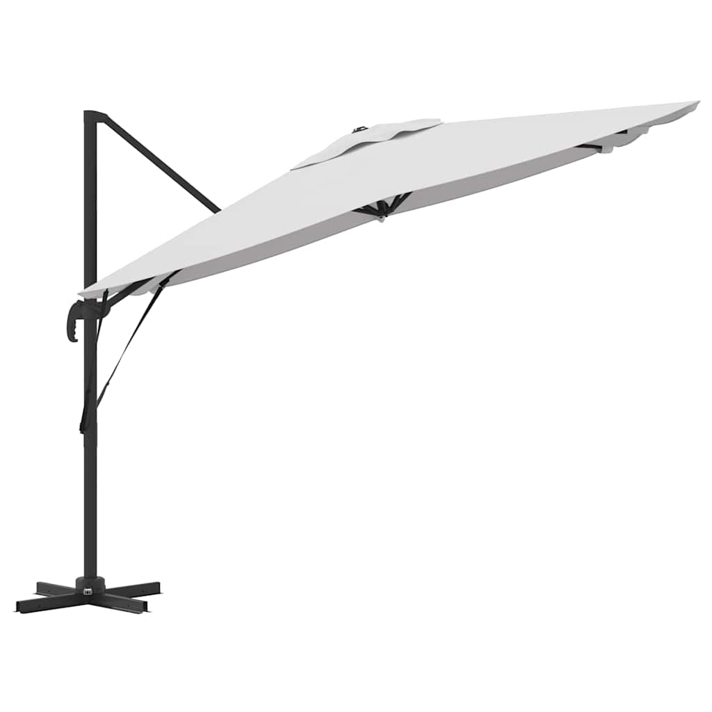 Parasol Roma Beige 286 x 284 x 265 cm Alluminio e Poliestere