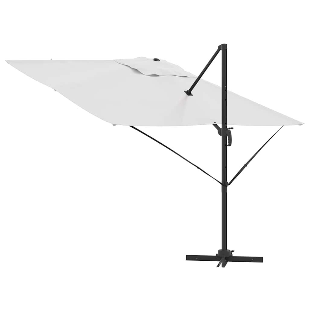 Parasol Roma Beige 286 x 284 x 265 cm Alluminio e Poliestere