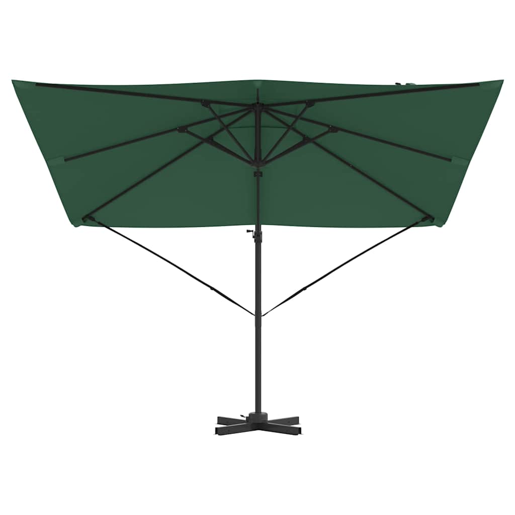 Parasol Roma Verde 286 x 284 x 265 cm Alluminio e Poliestere