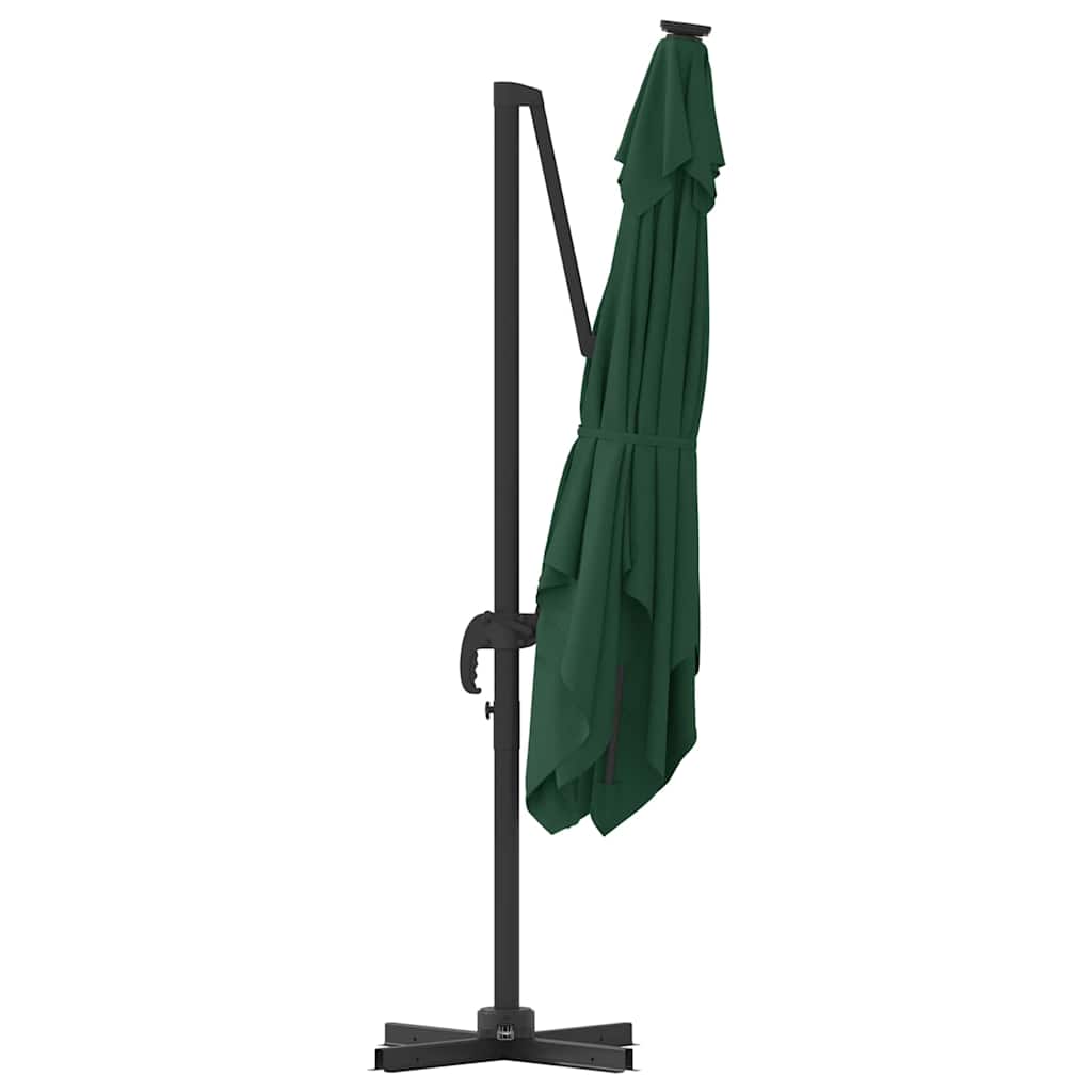Parasol Roma Verde 286 x 284 x 265 cm Alluminio e Poliestere