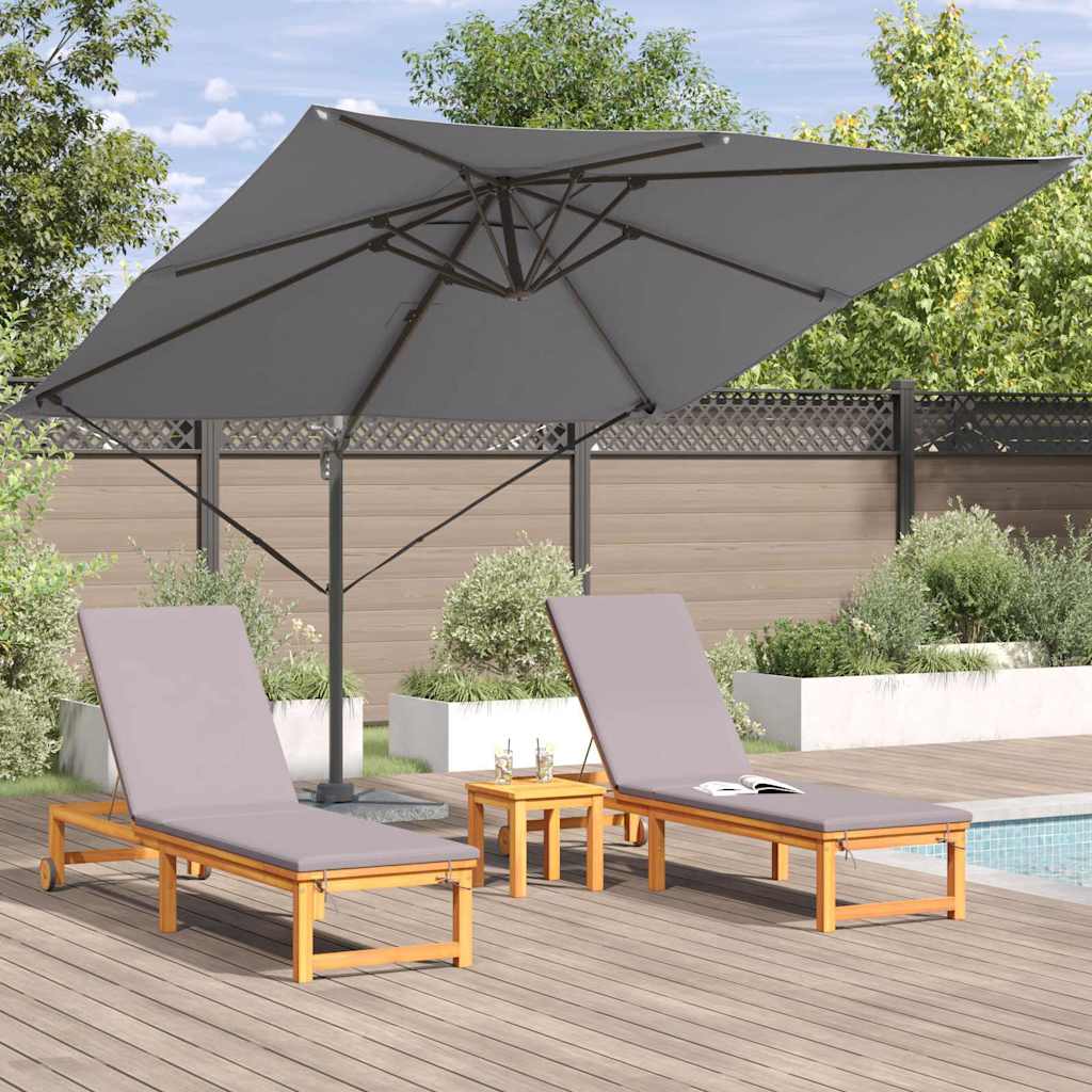 Parasol Roma Antracite 286 x 284 x 265 cm