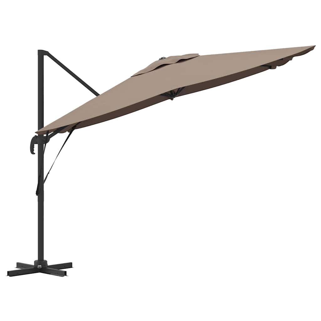 Parasol Roma 286 x 284 x 265 cm Alluminio e Poliestere