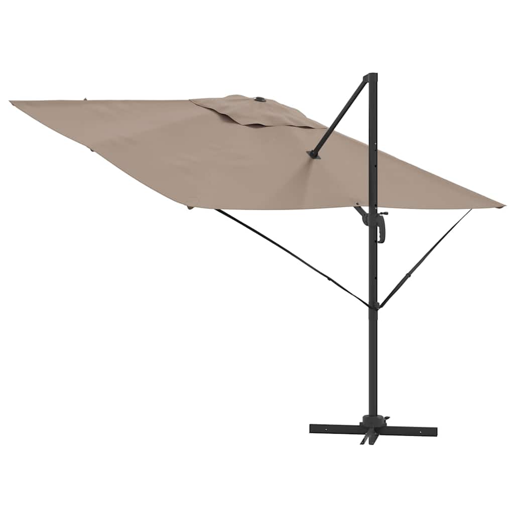 Parasol Roma 286 x 284 x 265 cm Alluminio e Poliestere