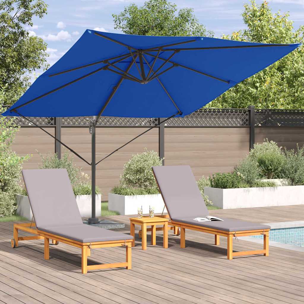 Parasol Roma Blu 286 x 284 x 265 cm Alluminio e Poliestere
