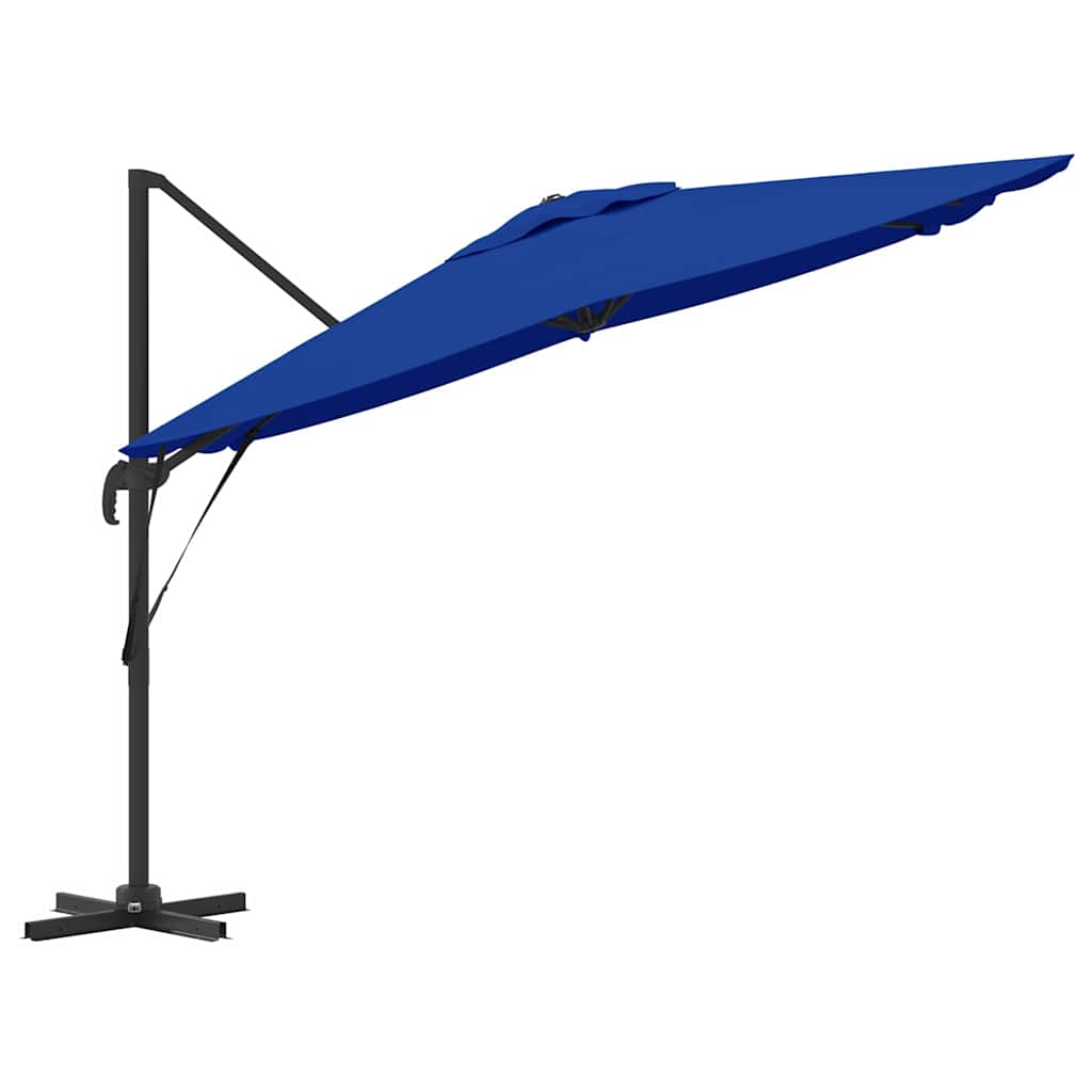 Parasol Roma Blu 286 x 284 x 265 cm Alluminio e Poliestere