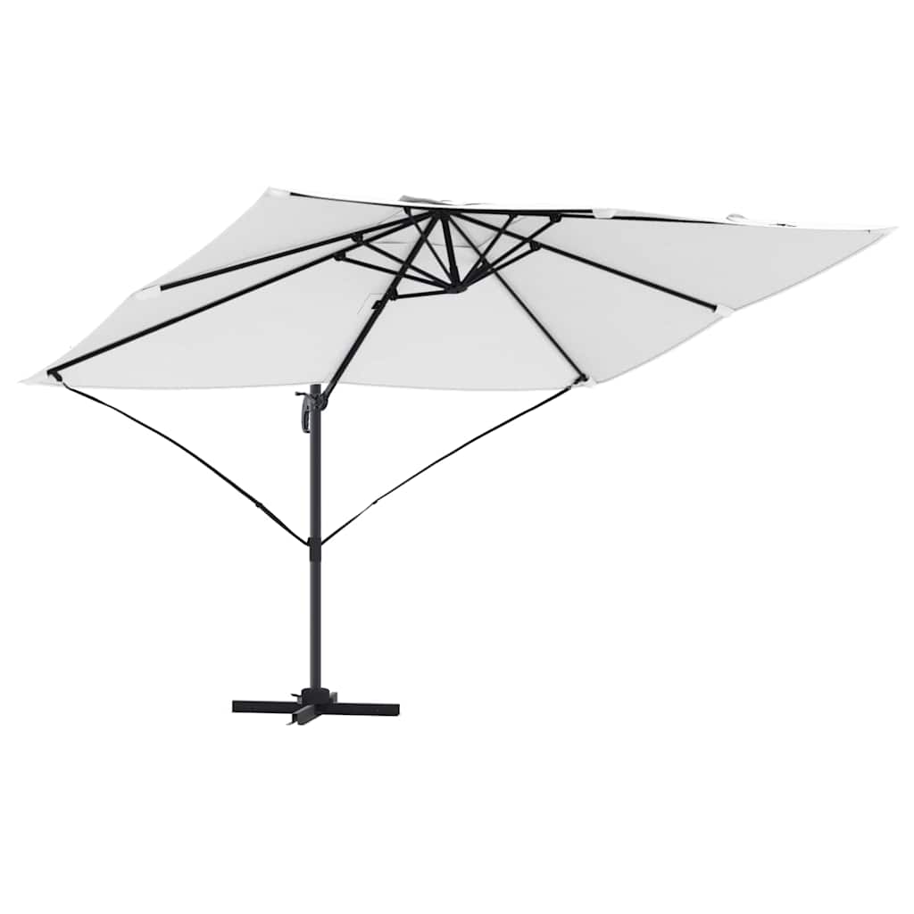 Ombrellone 351 x 250 x 260 cm Poliestere e Alluminio Sabbia