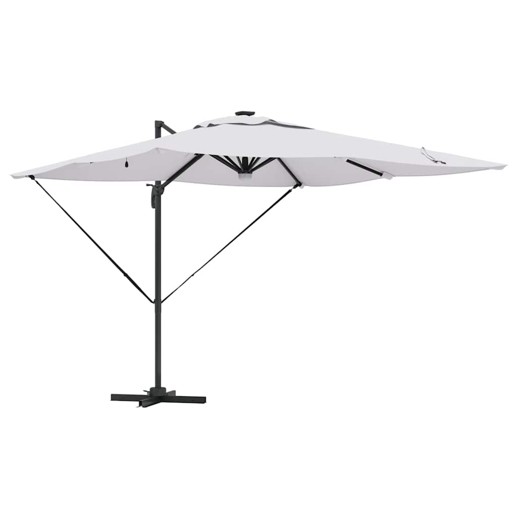 Parasol Roma Beige 286 x 284 x 270 cm Alluminio e Poliestere