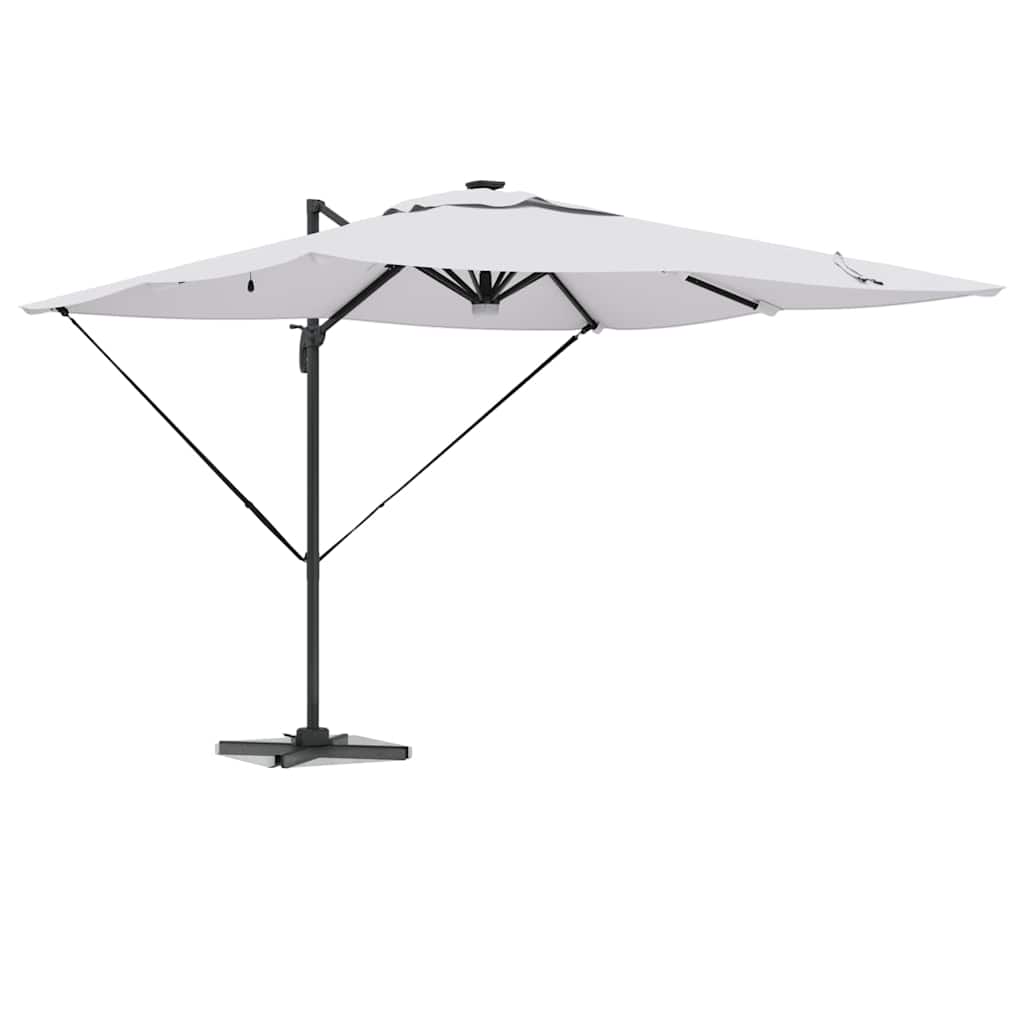 Parasol Roma Beige 286 x 284 x 270 cm Alluminio e Poliestere