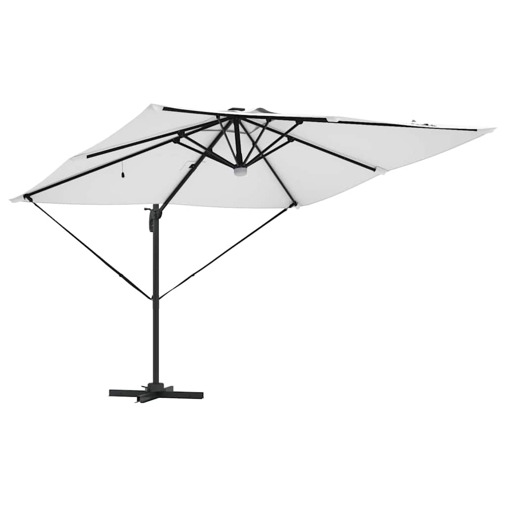 Parasol Roma Beige 286 x 284 x 270 cm Alluminio e Poliestere