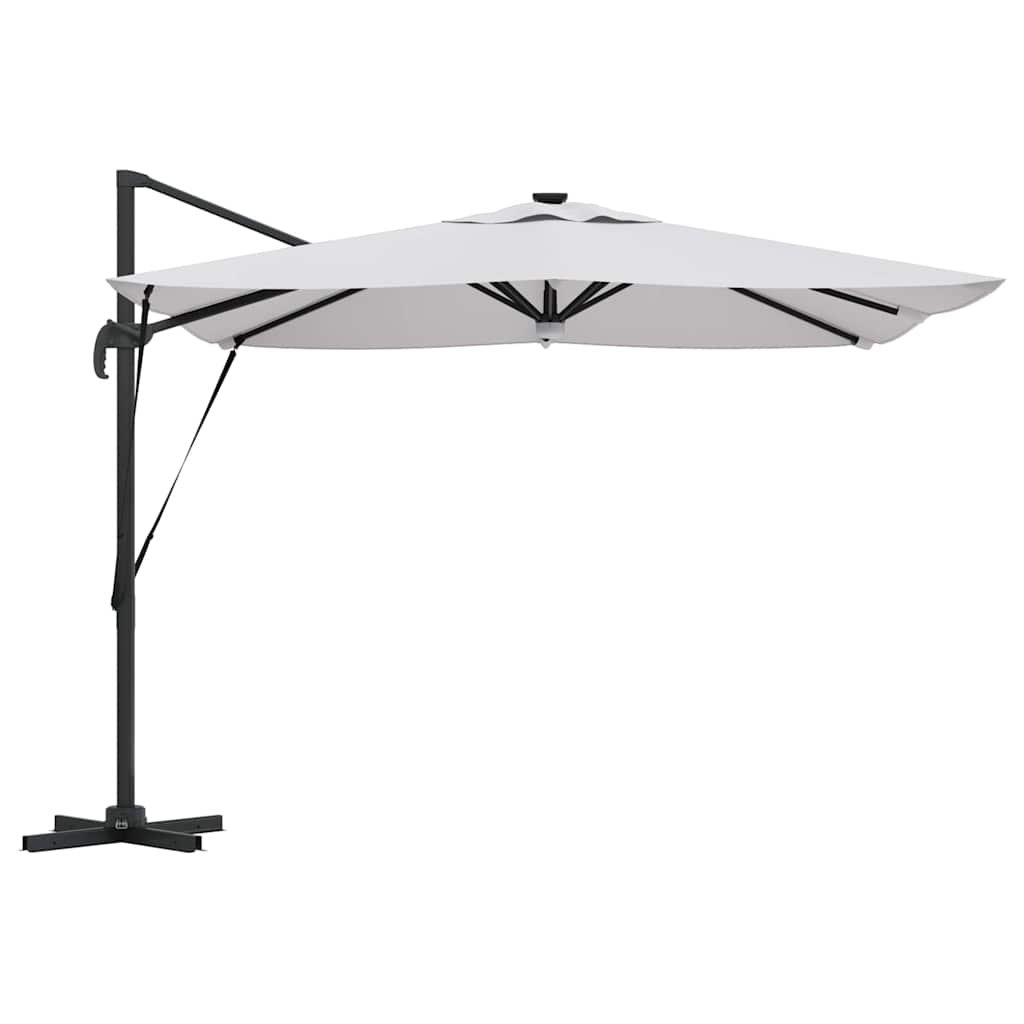 Parasol Roma Beige 286 x 284 x 270 cm Alluminio e Poliestere