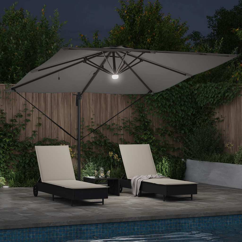 Parasol Roma Antracite 286 x 284 x 270 cm
