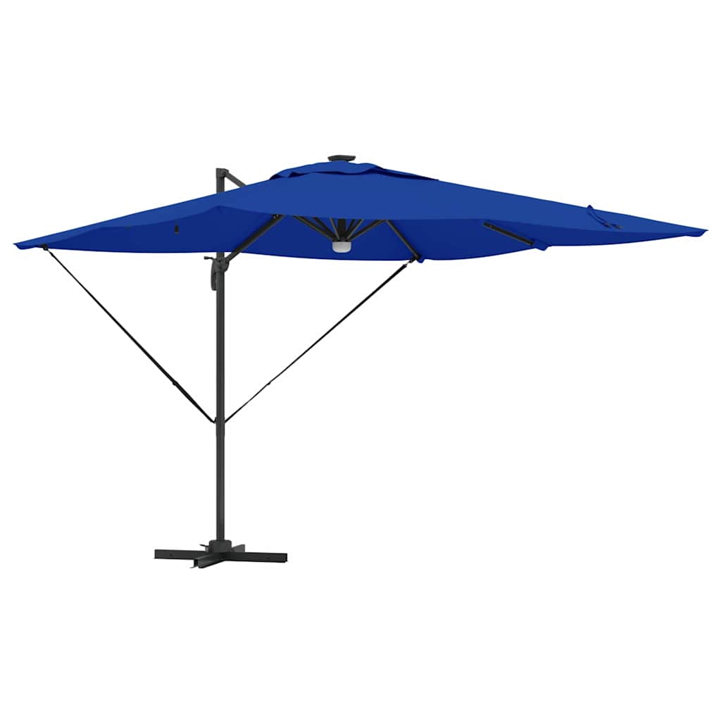 Parasol Roma Blu 286 x 284 x 270 cm Alluminio e Poliestere