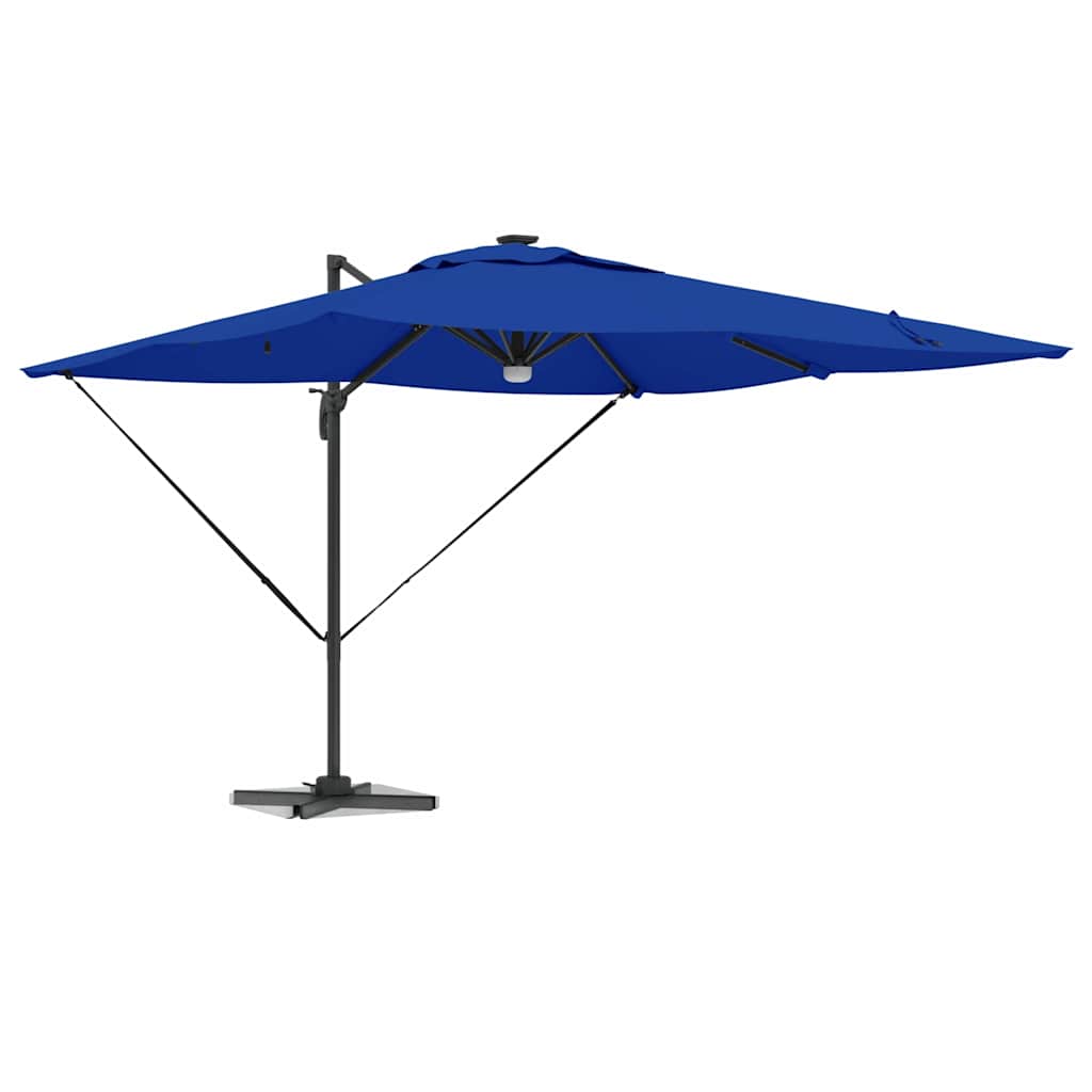 Parasol Roma Blu 286 x 284 x 270 cm Alluminio e Poliestere