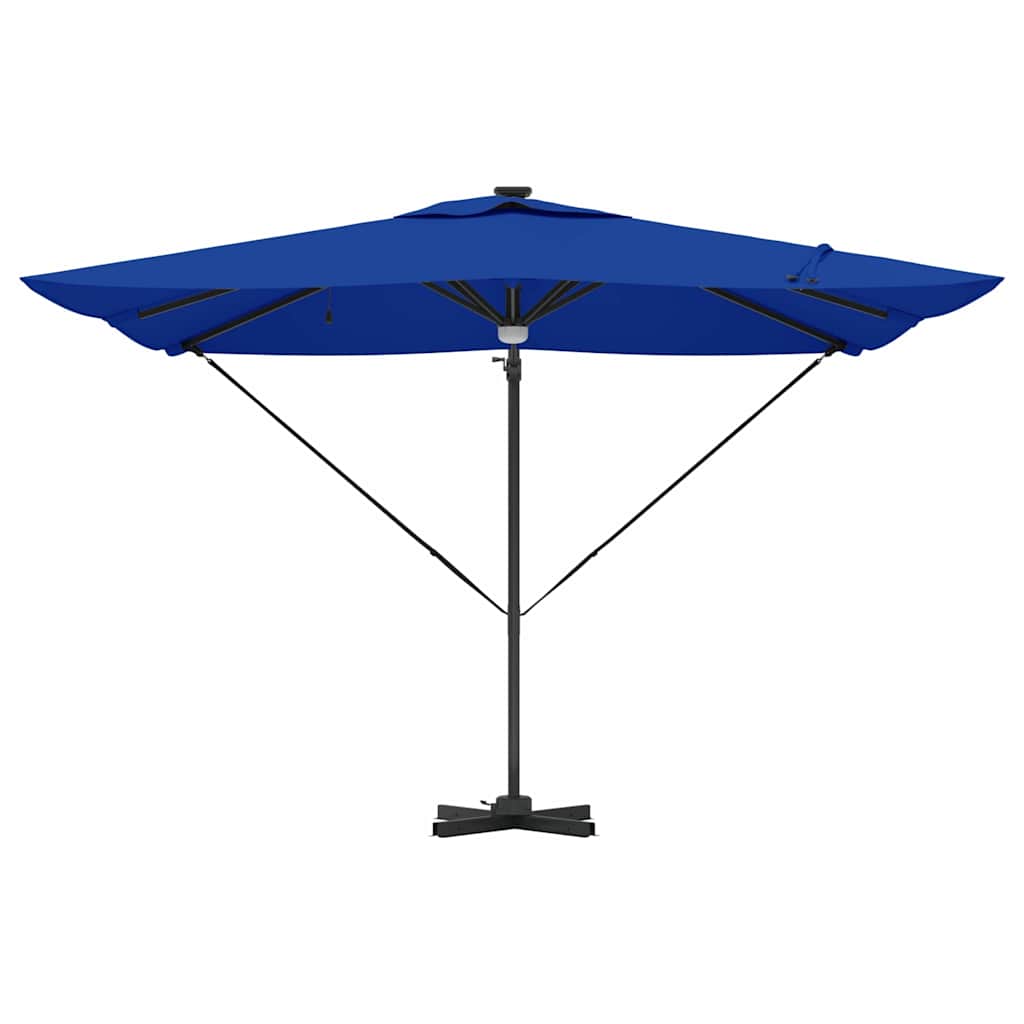 Parasol Roma Blu 286 x 284 x 270 cm Alluminio e Poliestere