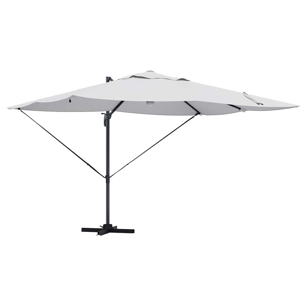 Ombrellone Sabbia 351 x 250 x 253 cm Poliestere e Alluminio