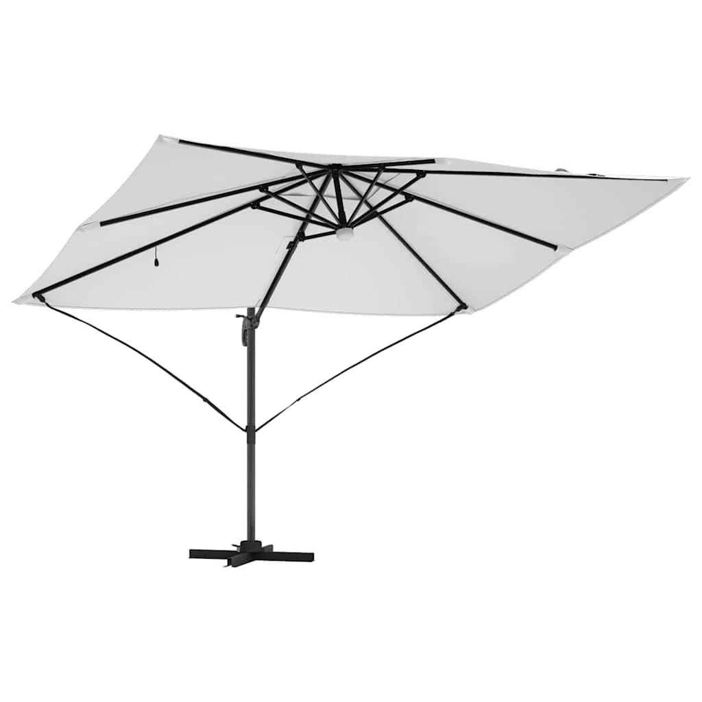 Ombrellone Sabbia 351 x 250 x 253 cm Poliestere e Alluminio