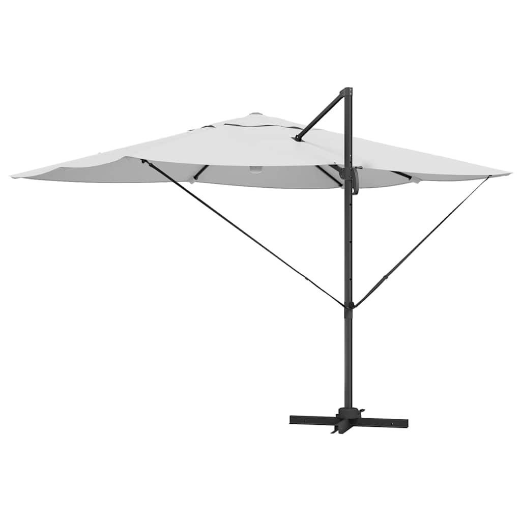 Ombrellone Sabbia 351 x 250 x 253 cm Poliestere e Alluminio