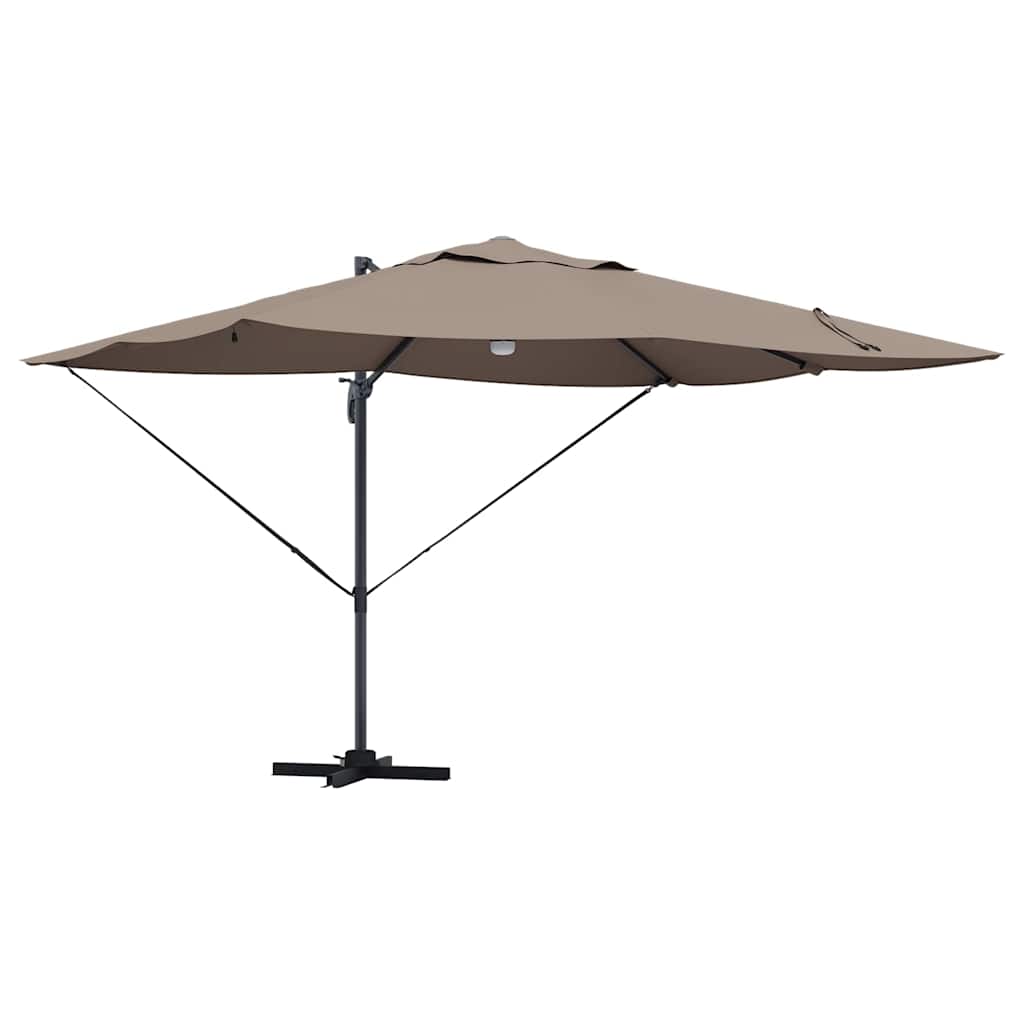 Ombrellone 351 x 250 x 253 cm Poliestere e Alluminio Talpa