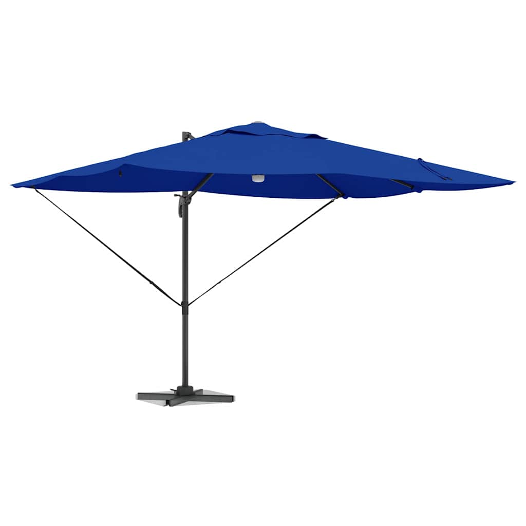 Ombrellone 351 x 250 x 253 cm Poliestere e Alluminio Azzurro