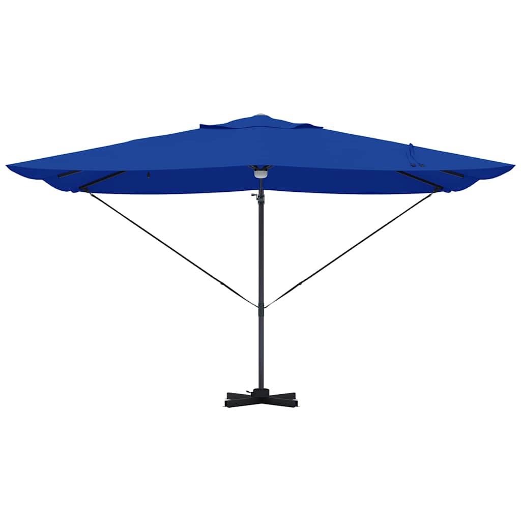 Ombrellone 351 x 250 x 253 cm Poliestere e Alluminio Azzurro