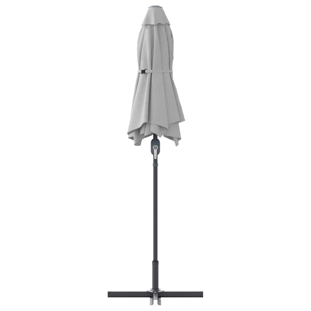 Ombrello da giardino 370 x 197 x 239 cm Poliestere e Alluminio