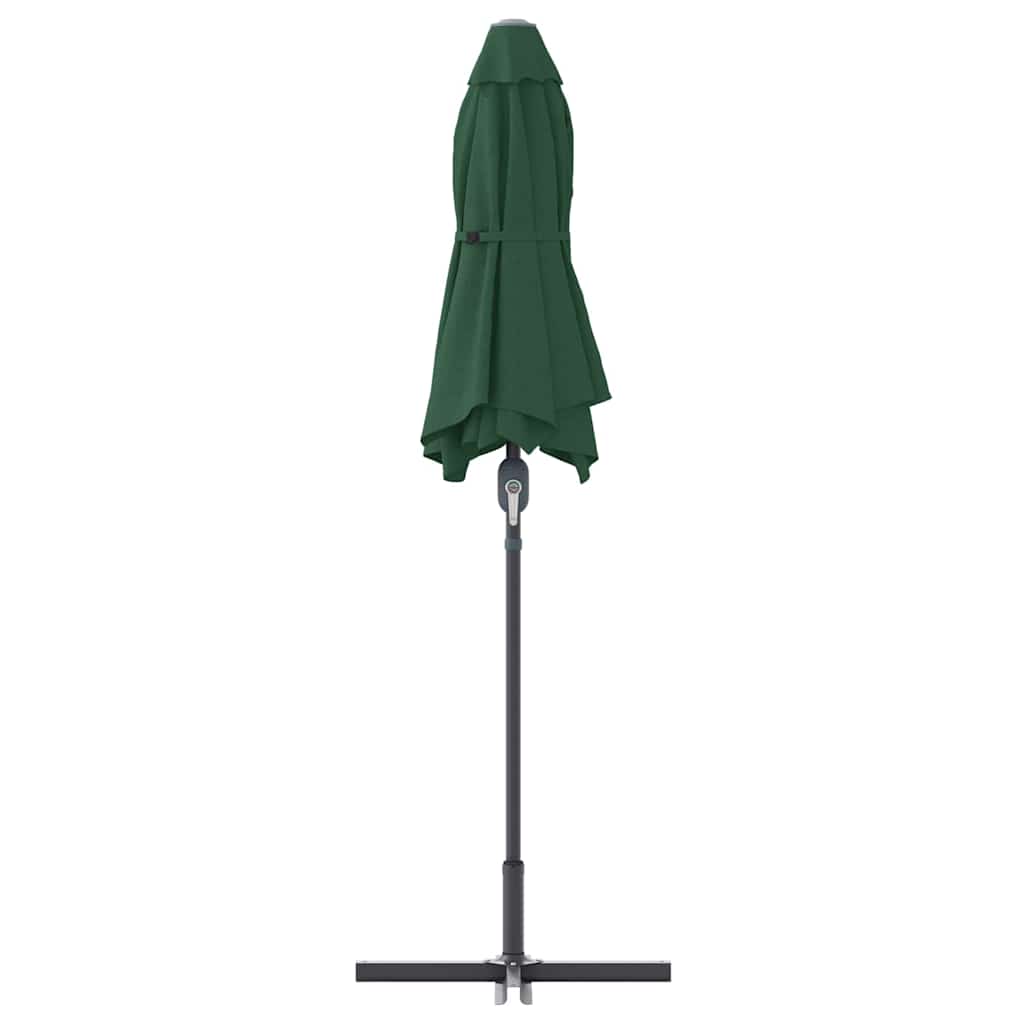 Ombrello da giardino 370 x 197 x 239 cm Poliestere e Alluminio
