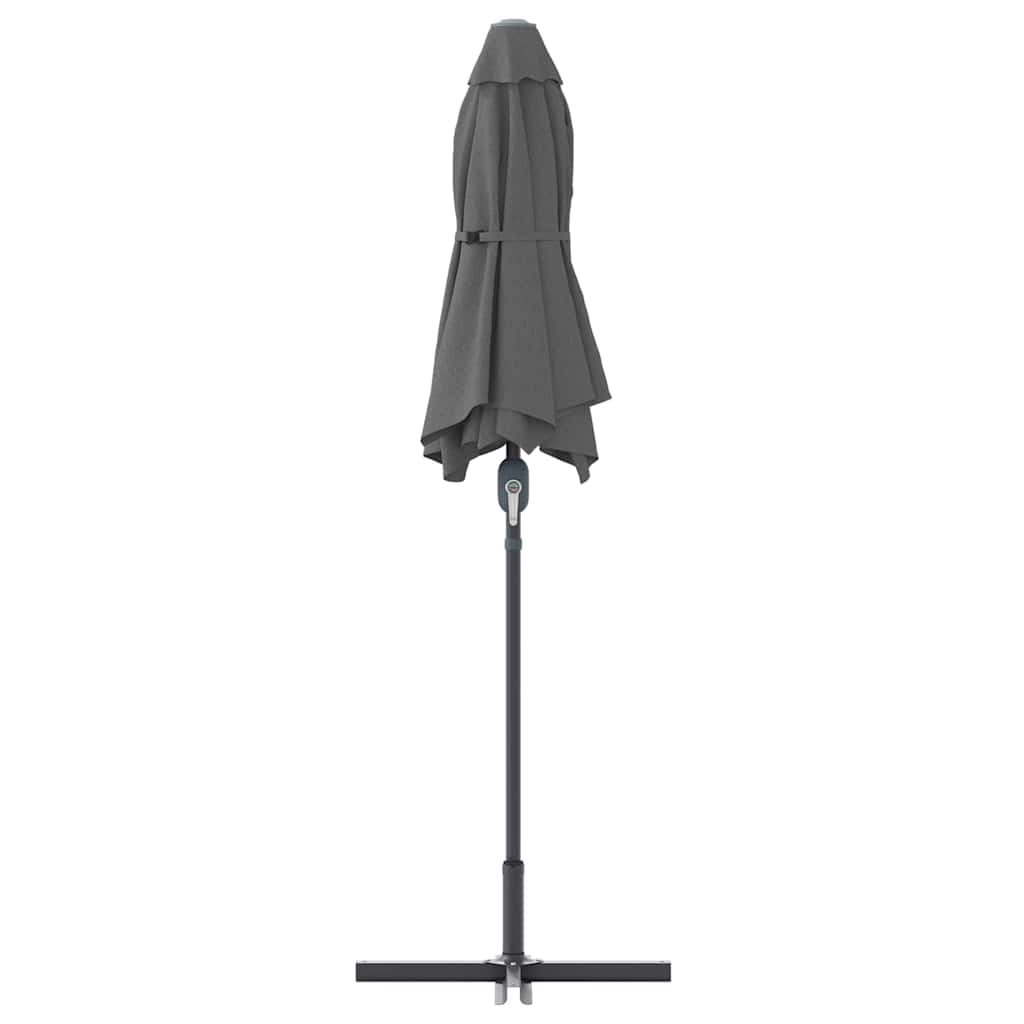 Ombrello da giardino 370 x 197 x 239 cm Poliestere e Alluminio