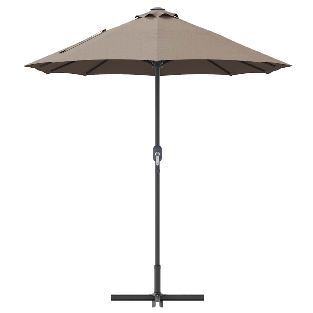 Ombrello da giardino 370 x 197 x 239 cm Poliestere e Alluminio