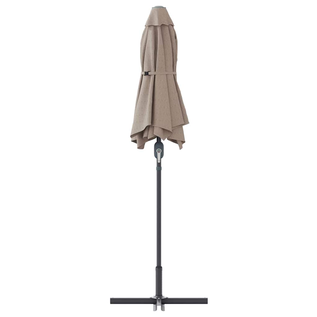 Ombrello da giardino 370 x 197 x 239 cm Poliestere e Alluminio