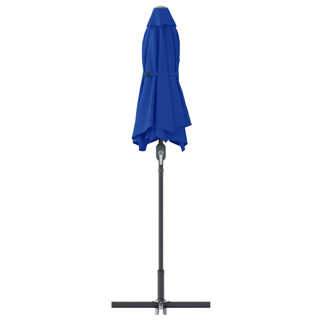 Ombrello da giardino 370 x 197 x 239 cm Poliestere e Alluminio