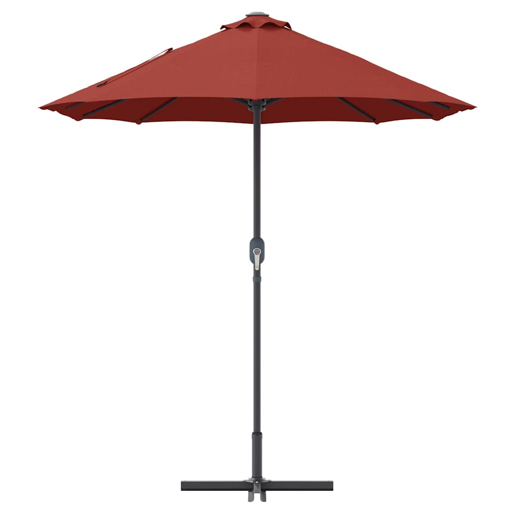 Ombrello da giardino 370 x 197 x 239 cm Poliestere e Alluminio
