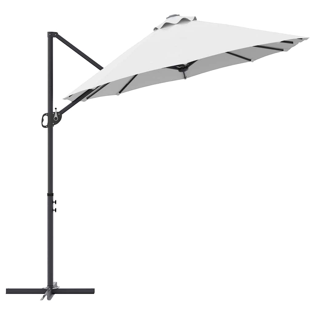 Ombrellone Sabbia 372 x 198 x 243 cm Poliestere e Alluminio