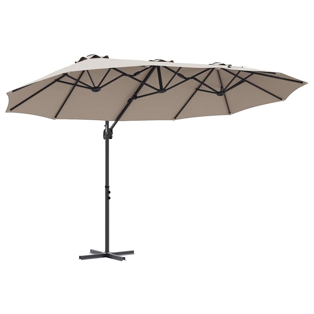 Ombrellone 372 x 198 x 243 cm Poliestere e Alluminio Talpa
