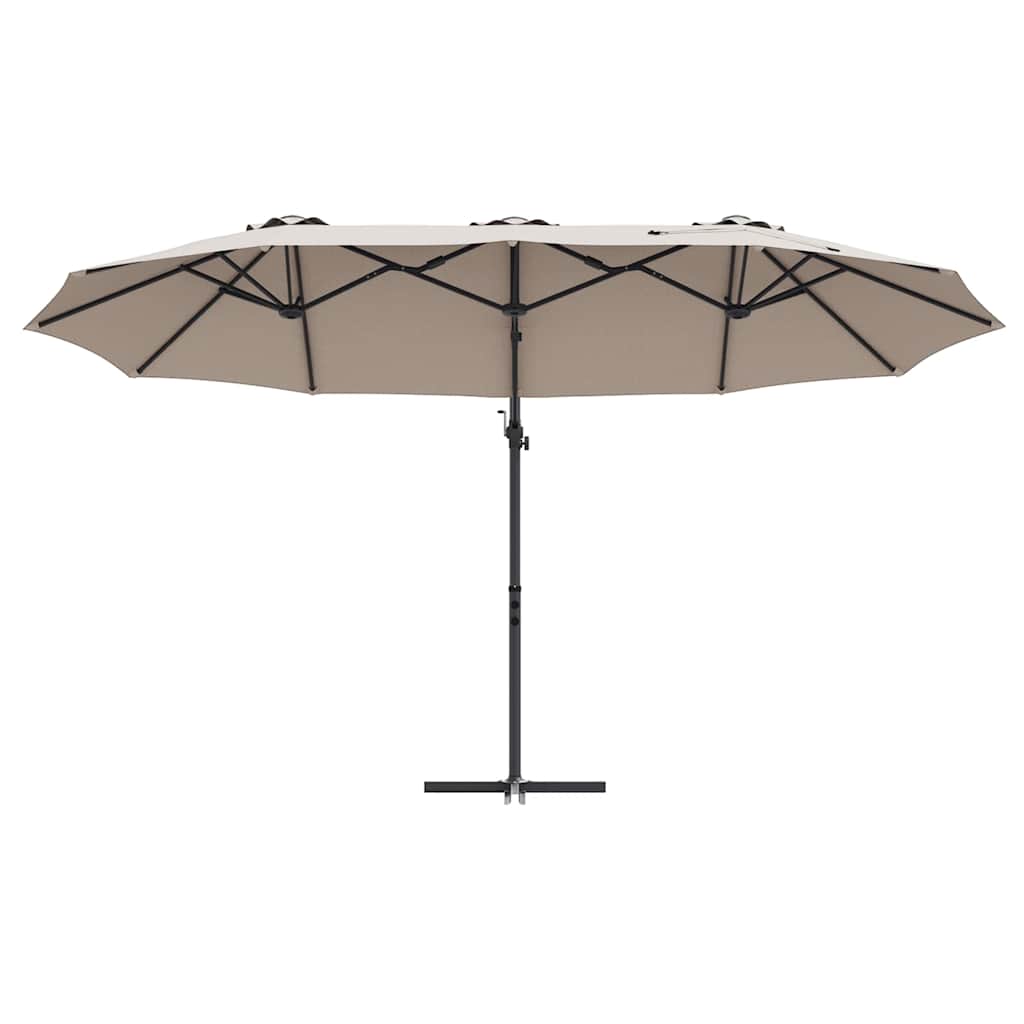 Ombrellone 372 x 198 x 243 cm Poliestere e Alluminio Talpa