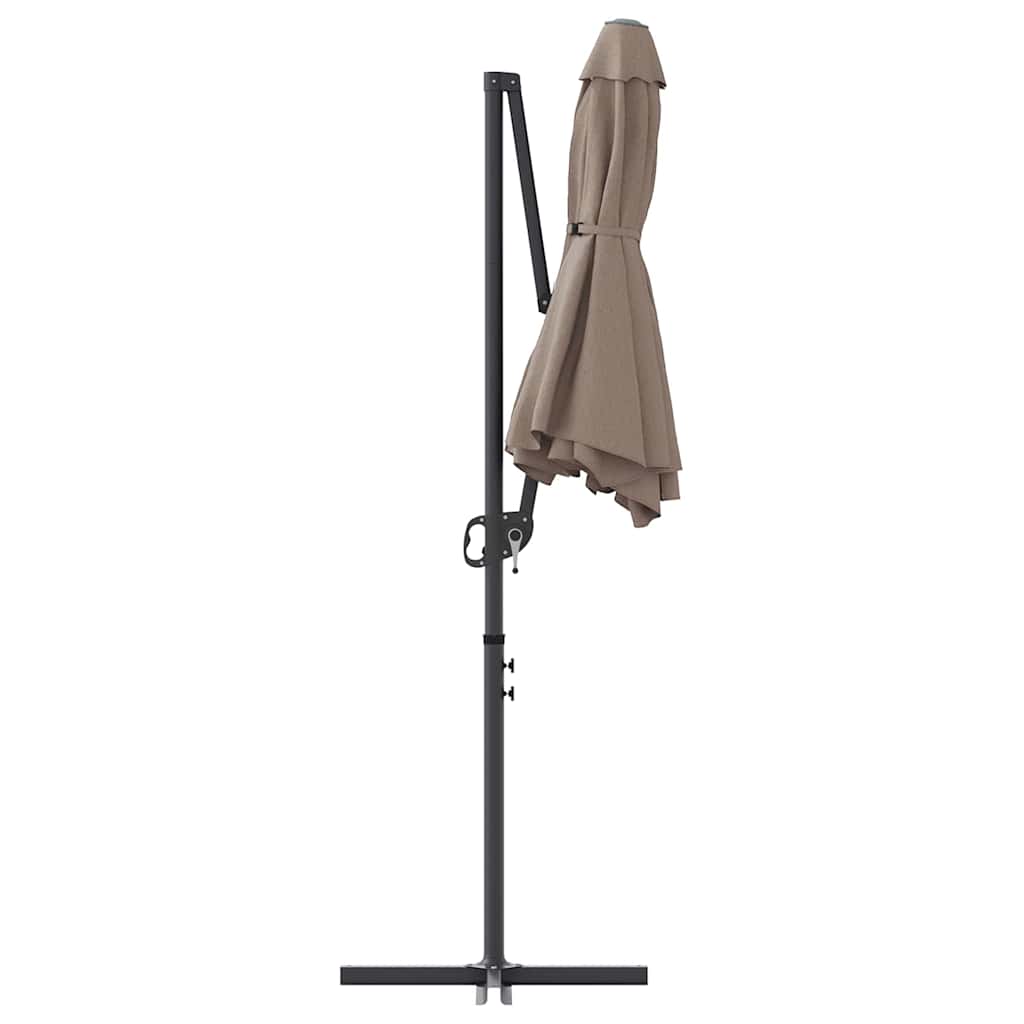 Ombrellone 372 x 198 x 243 cm Poliestere e Alluminio Talpa