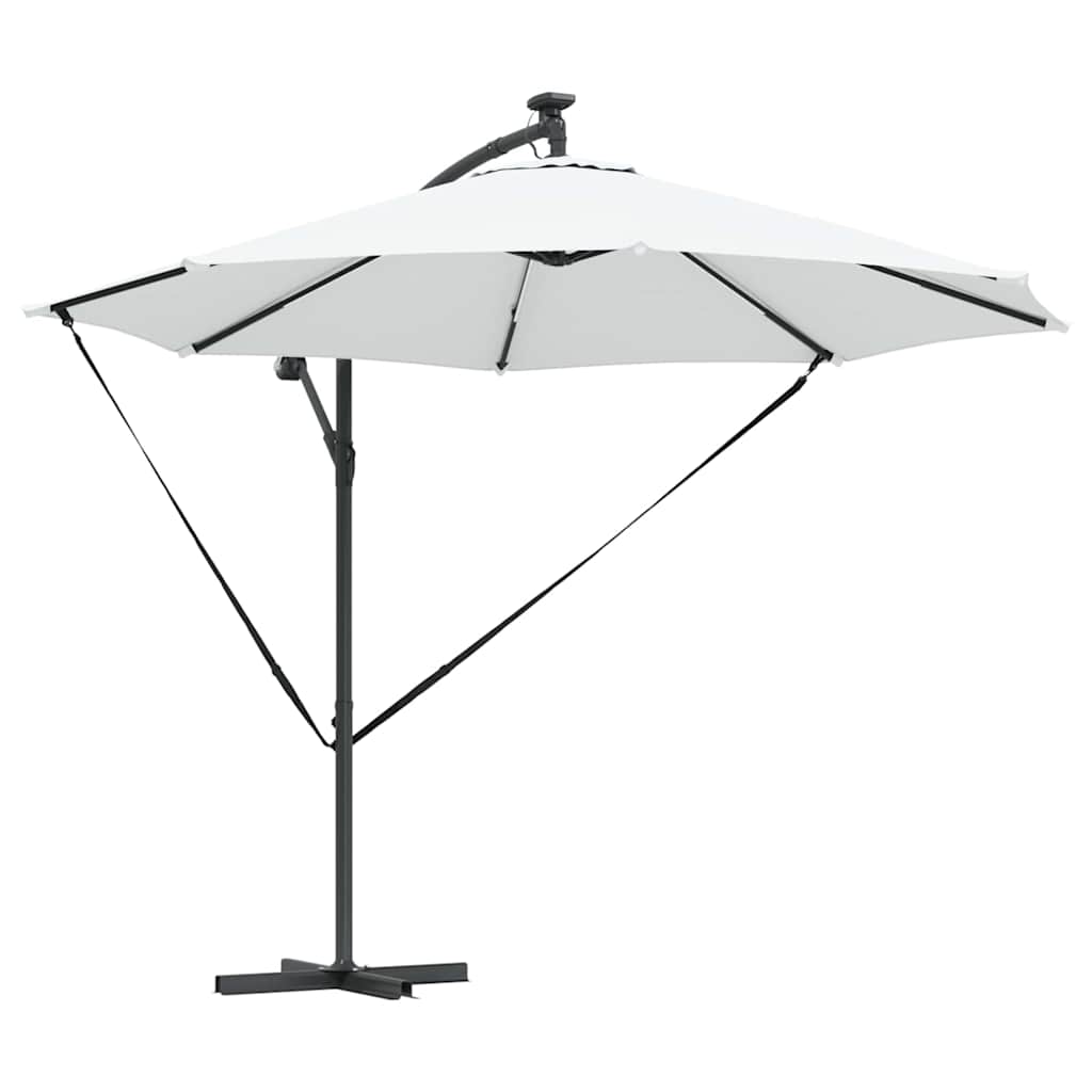 Ombrellone 294 x 294 x 248 cm Poliestere e Alluminio Sabbia