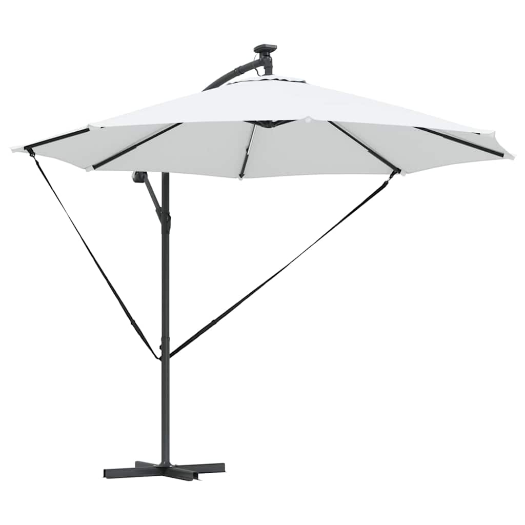 Ombrellone 294 x 294 x 248 cm Poliestere e Alluminio Sabbia