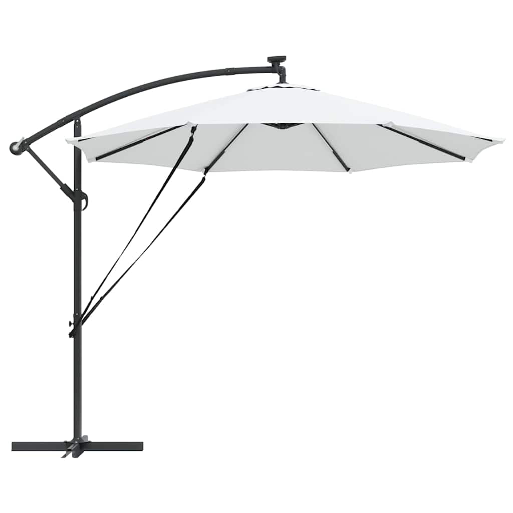 Ombrellone 294 x 294 x 248 cm Poliestere e Alluminio Sabbia