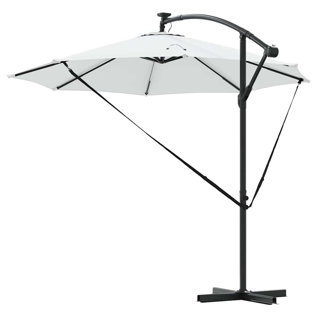 Ombrellone 294 x 294 x 248 cm Poliestere e Alluminio Sabbia
